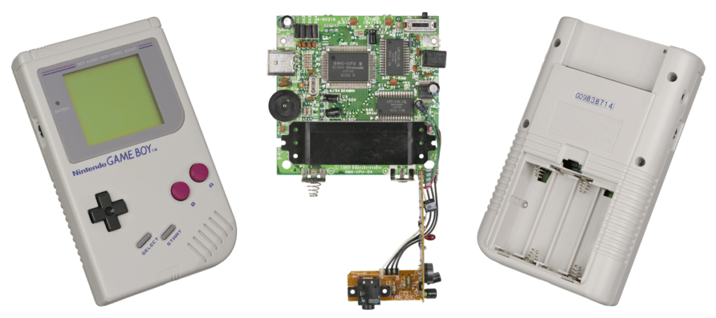 Nintendo Game Boy Front Back Internal Board